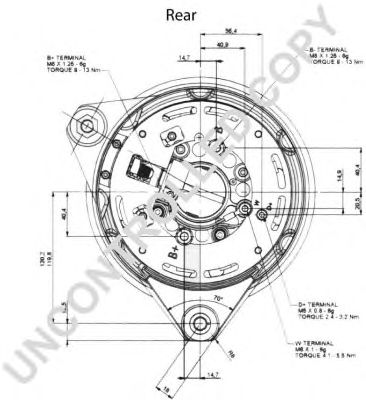 PRESTOLITE ELECTRIC 1277a720 -  Генератор